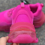 Balenciaga Triple S PLUM red