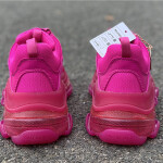 Balenciaga Triple S PLUM red