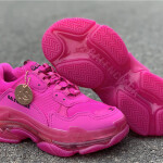 Balenciaga Triple S PLUM red