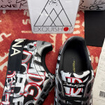 Dolce & Gabbana Portofino Sneaker Black Silver