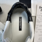 Dolce & Gabbana Portofino Sneaker White Black Gold