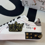 Dolce & Gabbana Portofino Sneaker with Crown