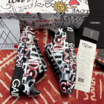 Dolce & Gabbana Portofino Sneaker Black Silver