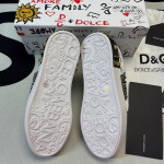 Dolce & Gabbana Portofino Sneaker with Crown