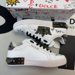 Dolce & Gabbana Portofino Sneaker with Crown