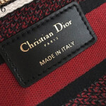 Dior white and red black