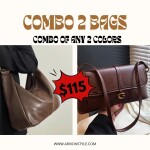 Gleam Vintage Flap Bag with Daily Ease Shoulder Bag