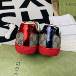 Gucci Ace GG Supreme sneaker Red