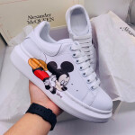 Alexander McQueen Oversized Sneaker Mickey White