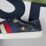 Gucci Ace Embroidered 'Bees And Stars'