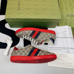 Gucci Ace GG Supreme sneaker Red