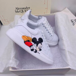 Alexander McQueen Oversized Sneaker Mickey White