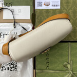 Gucci Padlock shoulder Bag White